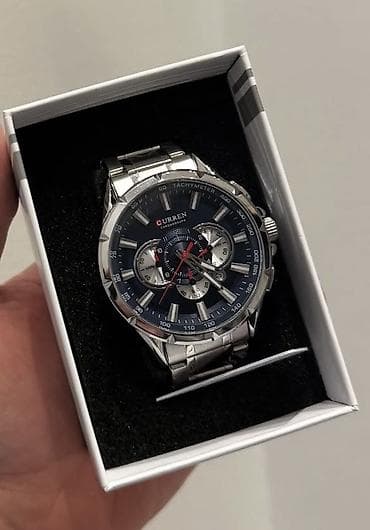 pasta roza: Qol saatı, Curren, rəng - Gümüşü — 1