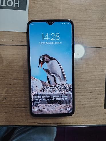 philips xenium 9@9d: Redmi 9T, 64 GB, rəng - Mavi, Barmaq izi — 2