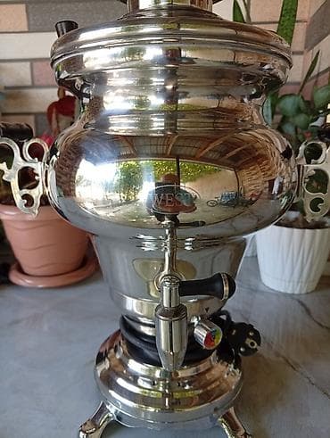mis samovar: İşlənmiş Elektrik Samovar, 5 l — 2