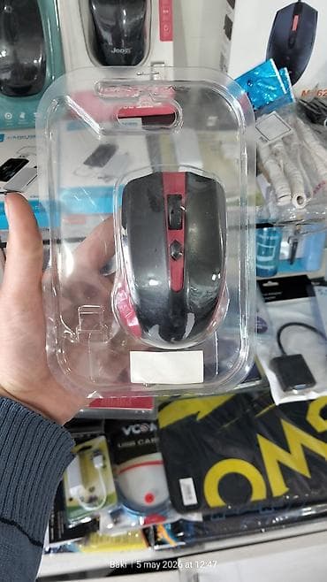 Simsiz optik siçan – model G211 - Rəng: qara/qırmızı - Bağlantı: 2.4