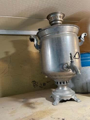 işlenmiş mikrovalnovka: İşlənmiş Od Samovar, 8 l, Ünvandan götürmə — 4