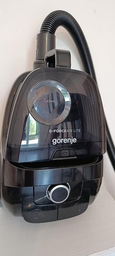 tost makinası: Gorenje G-Force Air Lite tozsoran - Siklonik texnologiya: Tozu və — 2