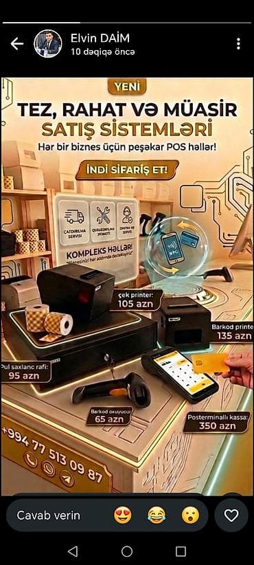 ✅ Aylıq abunə haqqı cəmi 15 AZN (Bir çox alternativ cihazlarda aylıq