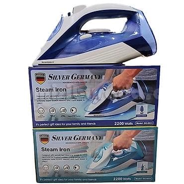 Ütülər və buxarlayıcılar: Silver Germany buxarlı ütü – model SG-0633 - Güc: 2200 W - Buxar — 1