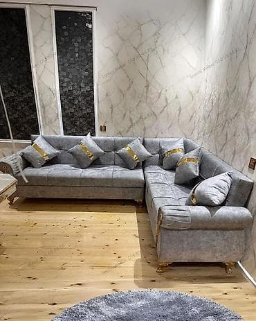 Künc Divan Eviniz üçün geniş mebel seçimi: divanlar, dolablar