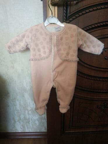 женские трикотажные комбинезоны: Куртка, Для девочек, 0 - 3 мес. — 2