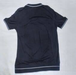 Köynəklər: Kişi polo köynəyi - Rəng: tünd göy/qaraya yaxın - Qısaqol, klassik — 2