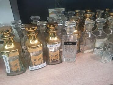 sirqa sekilleri: Ətir biznesi başlamaq üçün 60 qab parfum qabı iynəsi komplekt şəkildə — 2