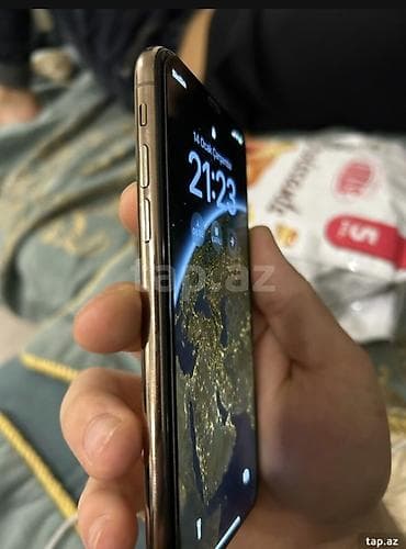 iphone xs gence: IPhone Xs, 64 GB, Qızılı, Face ID — 2