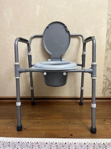 Daşınan komod (portativ tualet stulu) - Metal karkas, sabitlik üçün — 3