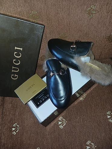Məhsul: Gucci Princetown dəridən tüklü loafer (qadın/kmi) - Material — 3