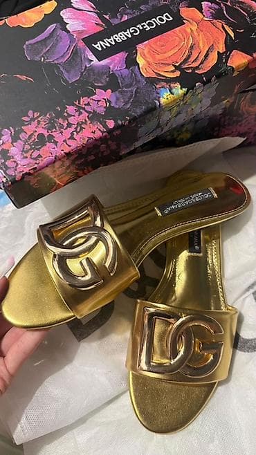 Dolce & Gabbana, Размер: 37, цвет - Золотой, Б/у