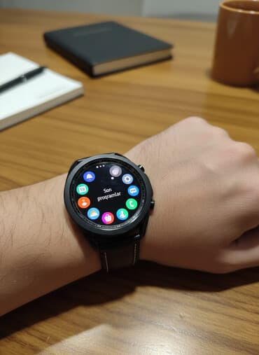 samsung galaxy a16 qiymeti: Smart saat, Samsung, Sensor ekran, rəng - Qara — 3