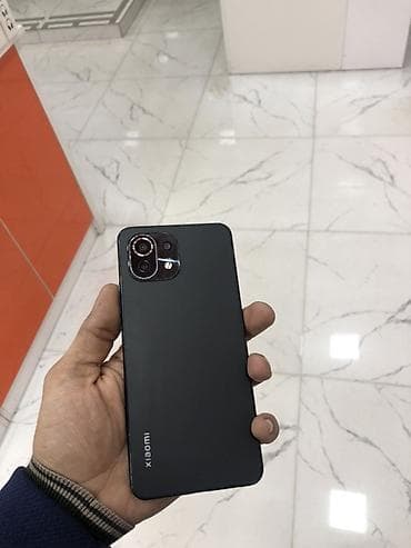 iphone 11 ikinci el: Xiaomi Mi 11 Lite, 128 GB, rəng - Qara, 
 İki sim kartlı — 1