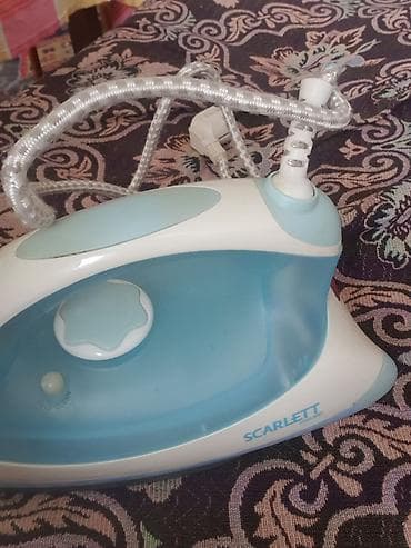 ütüler: Məhsul: Scarlett buxarlı ütü Xüsusiyyətlər: - Rəng: açıq mavi/ağ — 3