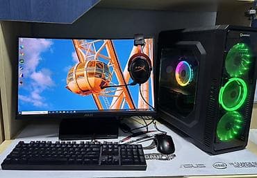 Gamer masaüstü kompüter seti Videokart:Nvidia gtx 1660