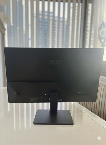 komputer ekran şəkilləri: AOC markalı masaüstü monitor Xüsusiyyətlər: - Zərif, nazik çərçivəli — 2