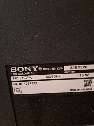 продать тв на запчасти: İşlənmiş Televizor Sony Ünvandan götürmə — 3