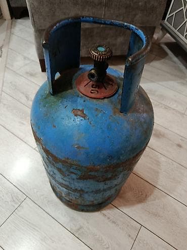 qaz balunu: Məhsul: Mavi rəngli məişət qaz balonu - Tip: Propan/butan üçün polad — 1