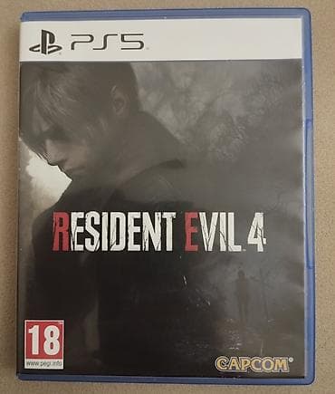 Resident Evil 4 Remake. Diskdə və qutuda cızıq yoxdur. İdeal