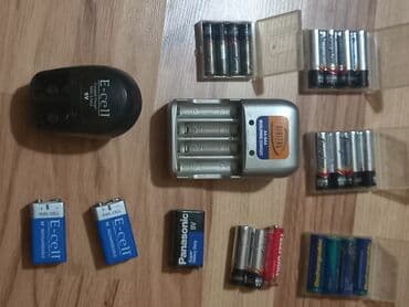 Batareya doldurucular - AA və AAA dolduran cihaz yalnız AAA batareya