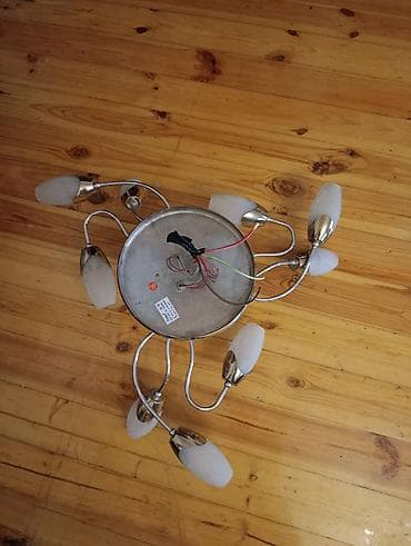 8 ultra: Çılçıraq, 8 lampa, Metal — 1