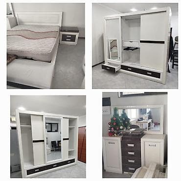 İkinəfərlik çarpayı, Dolab, Termo, 2 tumba, İşlənmiş