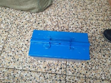 dülgər alətləri: Alət qabı yeni keyfiyyətli instrumentler üçün materialı metaldi — 3