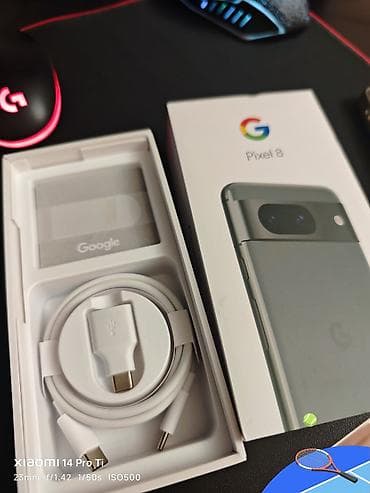 128 gb en ucuz telefon: Google Pixel 8, 128 GB, rəng - Yaşıl, Simsiz şarj — 9