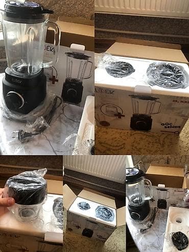 ELOEK stolüstü blender seti Xüsusiyyətlər: - Şüşə qab: qalın, ölçü
