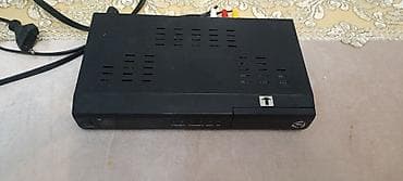 plitə elektrik: ATV rəqəmsal/kabel TV qəbuledicisi (set-top box) Xüsusiyyətlər: - Ön — 3