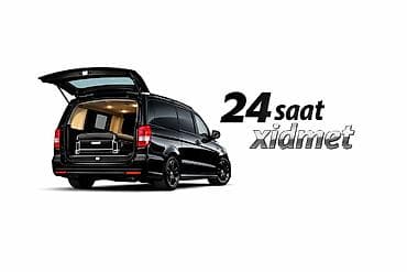 Cənazə daşıma xidməti – 24 saat - Peşəkar şəkildə mərhumların