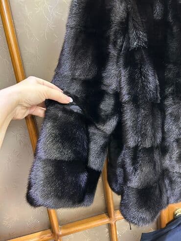 женские шлепанцы с мехом: Шуба, XL, цвет - Черный — 6