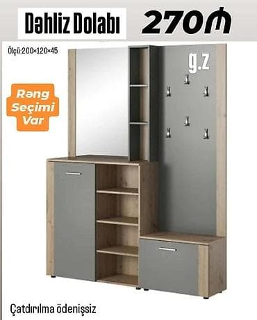 Dəhliz dolabı – funksional və modern dizayn Ölçü: 200 × 120 × 45 sm