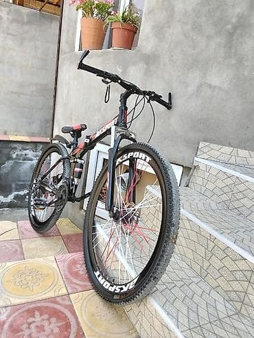 irsad telecom velosiped: AKSPORT dağ velosipedi - Çərçivə: amortizatorlu (full suspension) — 6