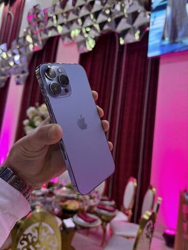 pubgi mobile: IPhone 13 Pro Max, 128 GB, Sierra Blue, Zəmanət, Barmaq izi, Simsiz şarj — 1