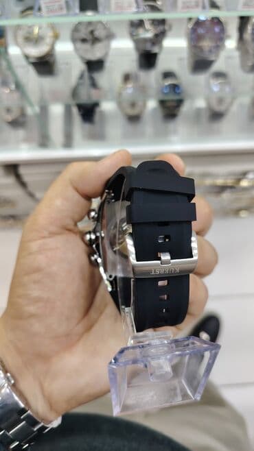 saat gumuş: Yeni, Qol saatı, rəng - Qara — 3