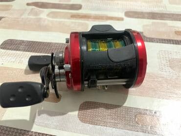 jmıx nədir: Abu Garcia Ambassadeur 6600SX multiplier reels red black. 5.3:1 gear — 12