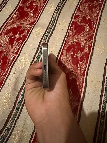 iphone 12: IPhone 15 Pro, 256 GB, Natural Titanium, Face ID — 6