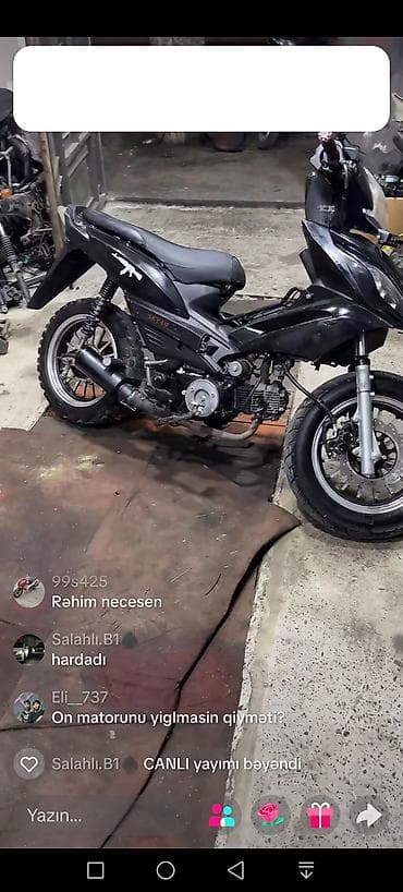 motor satisi: Diqqetle oxu sky 49 80 cc ideal veziyyetde mator karooka tam ideal — 4
