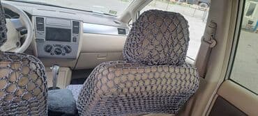 hyundai santa fe 2011: Nissan Tiida sedan - Kuzov: 4 qapılı sedan, gümüşü rəng - Mühərrik — 6