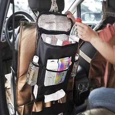 bil: Avtomobil üçün oturacaq arxası organizer hd-049183 Avtomobildə su — 2