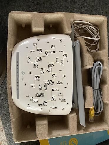 Masaüstü kompüterlər və iş stansiyaları: TP-Link TD-W8961N Wireless N ADSL2+ Modem Router Xüsusiyyətlər: - — 2