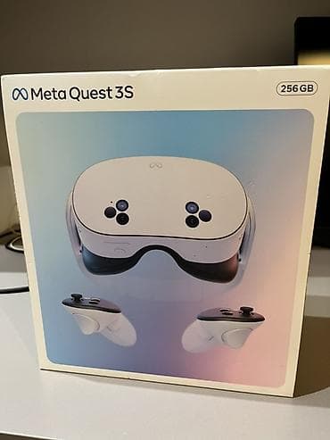 blu ray disk: Meta Quest 3S VR eynəyi – 256 GB Yeniden secilmir 3-4 defe isledilib — 1