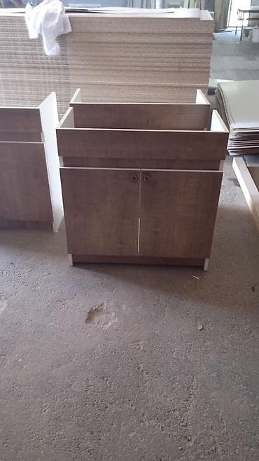 Ev üçün mebel: (Moyka) Mebel dolabı – kompakt iki qapılı model - Material — 3