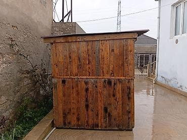 qoyun heyvan: Taxta göyərçin yuvası/volyer - Material: tamamilə ağacdan yığılmış — 2