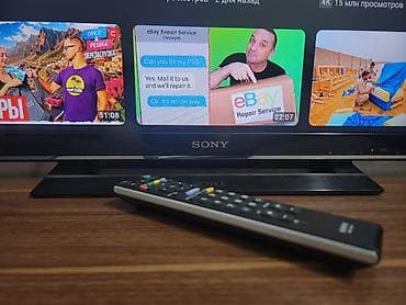 Sony işlək vaziyata liniya var ekranda solda bela vaziyata iştiyir tv — 2