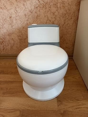 Uşaq tualet qabı – mini tualet dizaynı - Real tualetə bənzər formaya — 6