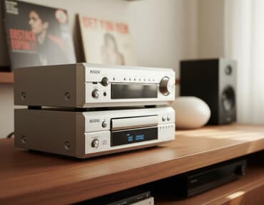 radio satışı: Orginal DENON DRA-F101 & DENON DCD-F101 profisonal uslitel və sd — 1