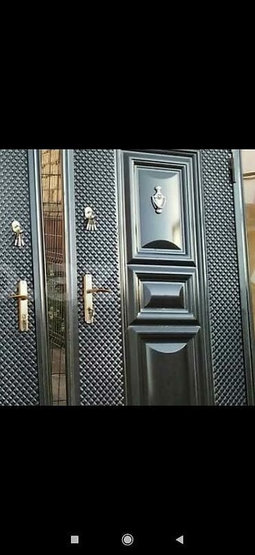 Ev və bağ: Seyf qapi tezedi razmer 1eni 2.05 uzunu qiymeti 240azn unvan — 2